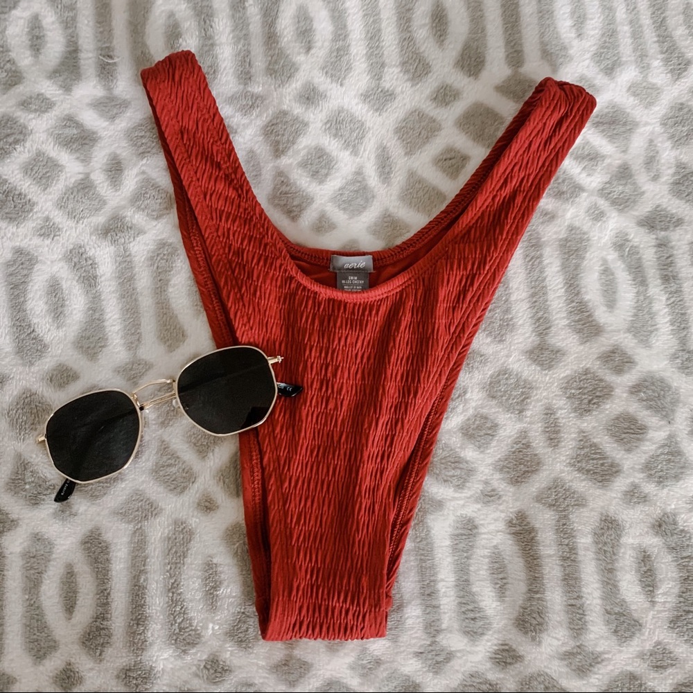 High Leg Cheeky Bikini Bottoms